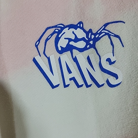 Vans Hoodie  Sweater Size  Medium Pink Tie Dye Unisex - Picture 2 of 9
